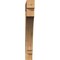 Ekena Millwork Imperial Block Rough Sawn Bracket, Western Red Cedar, 4"W x 32"D x 32"H BKT04X32X32IMP05RWR - alternate 2